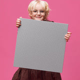 Plaque de construction Lego Classic grise 48x48, panneau de construction 11024