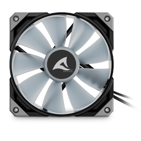 Sharkoon Rebel F50 PWM RGB case fan (black, 120 x 120 x 25 mm)