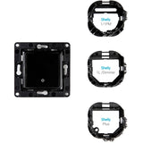 Shelly wall switch 1 button (black)