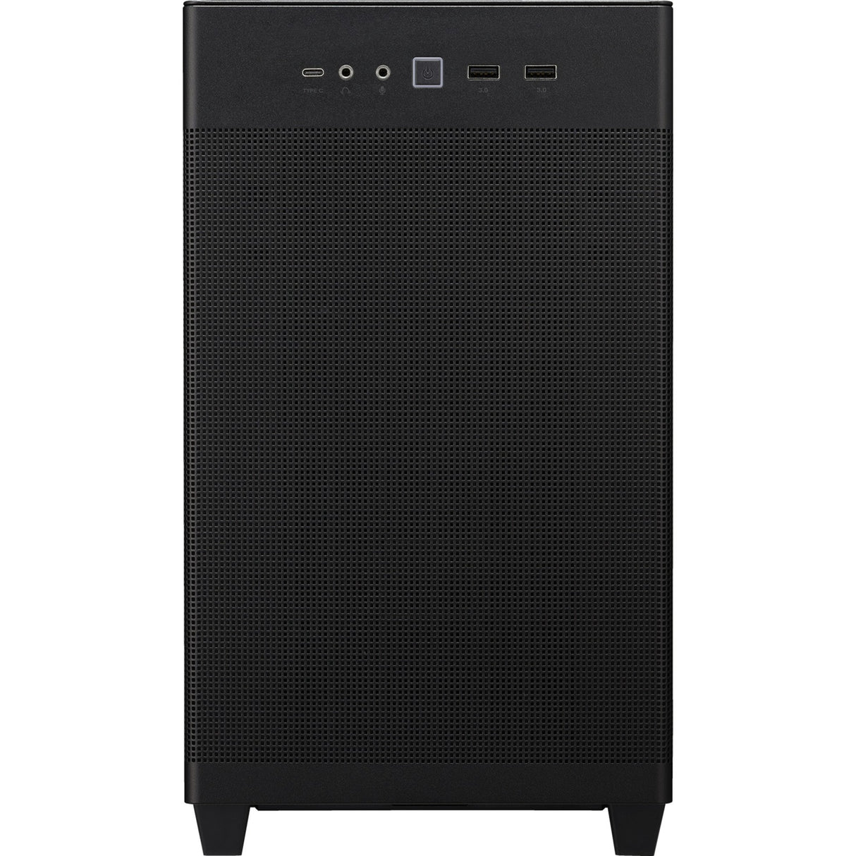 Asus prime ap201 mini bokštinis dėklas (juodas | 2x USB-A | 1x USB-C)