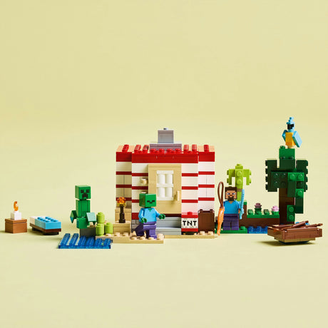 Lego ® Minecraft® The TNT Jungle House, Video Game Set - 21275