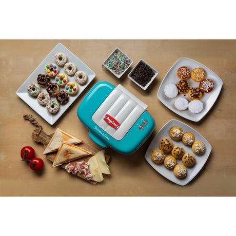 Ariete Party Time Toaster Cupcake Maker 1972 01 Sandwich Maker (light blue)