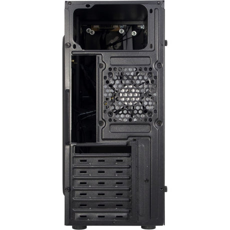 Inter-tech b-02 rgb midi tower case (black | 3x usb-a | rgb | window)