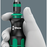 Wera Kraftform Kompact 20 Tool Finder 2 Bit Set with Pouch (Black Green, 13-piece)