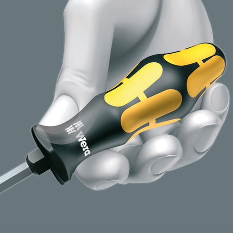 Wera 932 s 6 skrutrekkersett kraftform + holder (svart gul, 6 stk)
