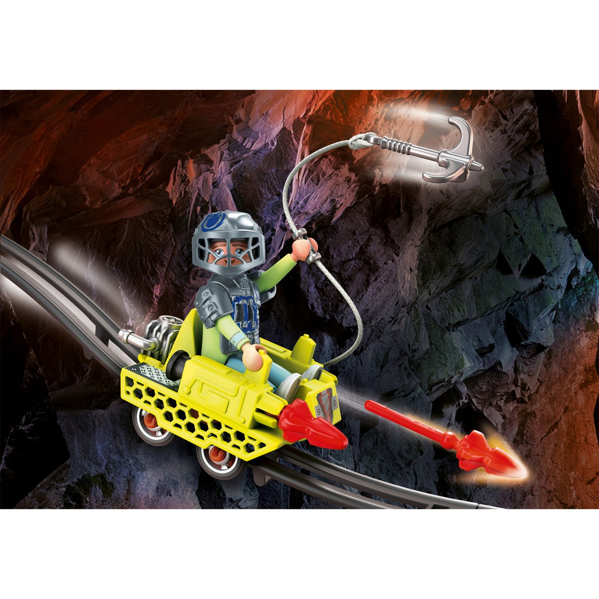 Playmobil Dino Rise - Mine Cruiser Construction Toy (70930)