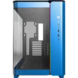 Montech king 95 midi tower hölje (blå | 2x USB-A | 1x USB-C | RGB | härdat glas)