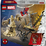Lego marvel ultimate battle: spider-man vs. sandman building kit - 76334