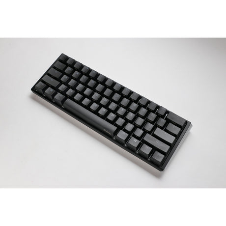 Ducky one 3 classic mini rgb mechanical keyboard (black, us layout (qwerty), cherry mx brown, 60%, rgb led, double-shot pbt, hot-swappable, quack mechanics)