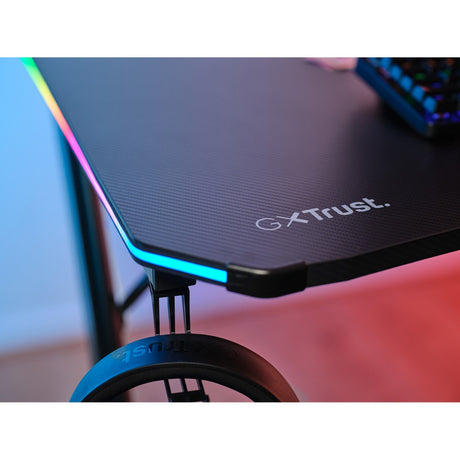 Trust GXT 709 LUMINUS RGB Gaming Desk (black)