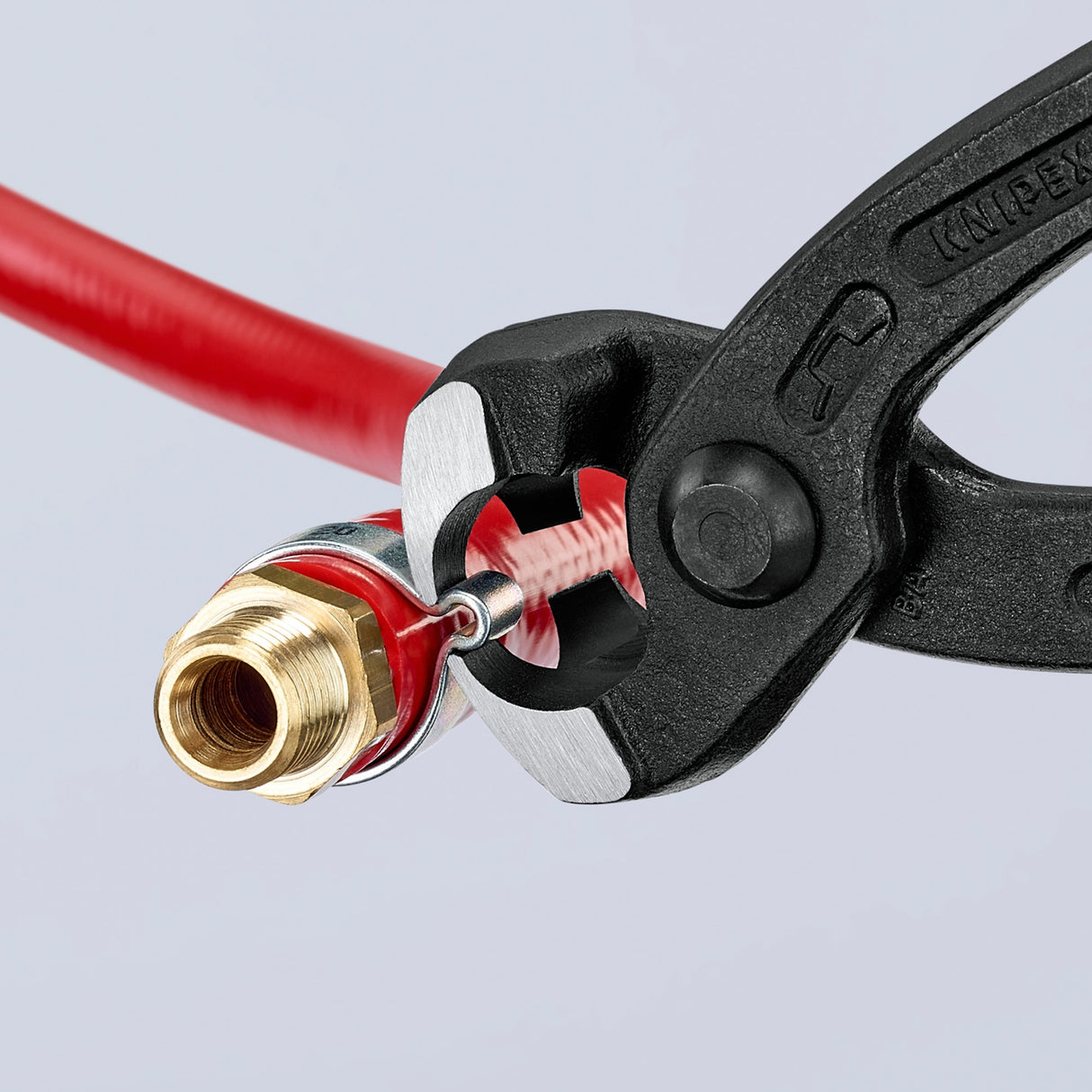 Pince pour colliers de serrage Knipex 10 99 i220 (rouge, 220mm)