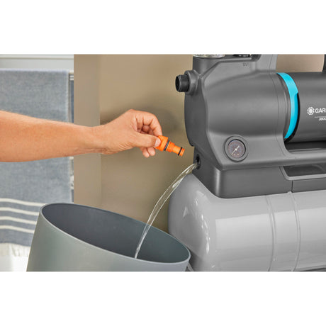 Gardena pressure booster pump 3900 silent (grey turquoise, 09066-20, 650 w, 4.3 bar)