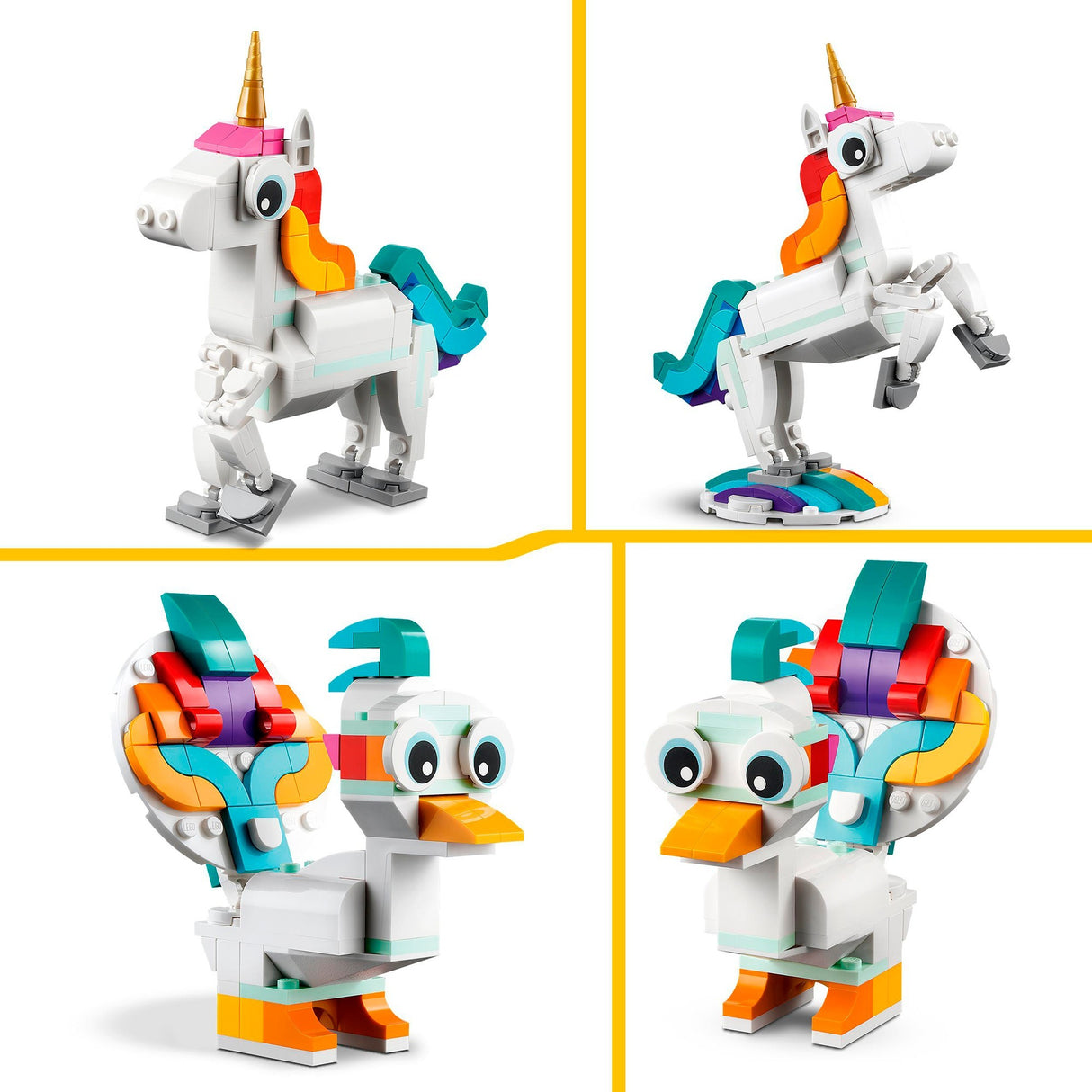 Lego Creator 31140 3-i-1 magisk enhjørning