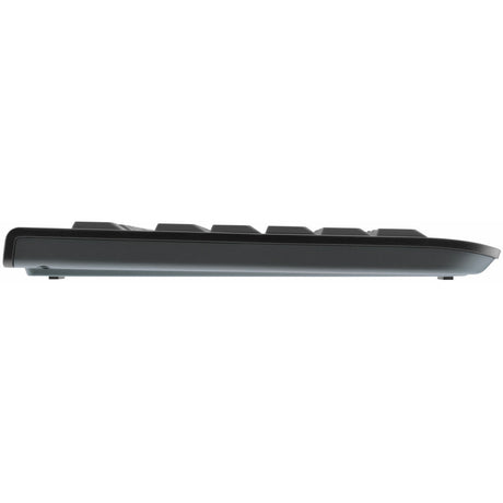 Cherry KW 3000 Tastatur (Schwarz, EU-Layout (QWERTY), Rubber Dome, 100 %, 2,4 GHz)