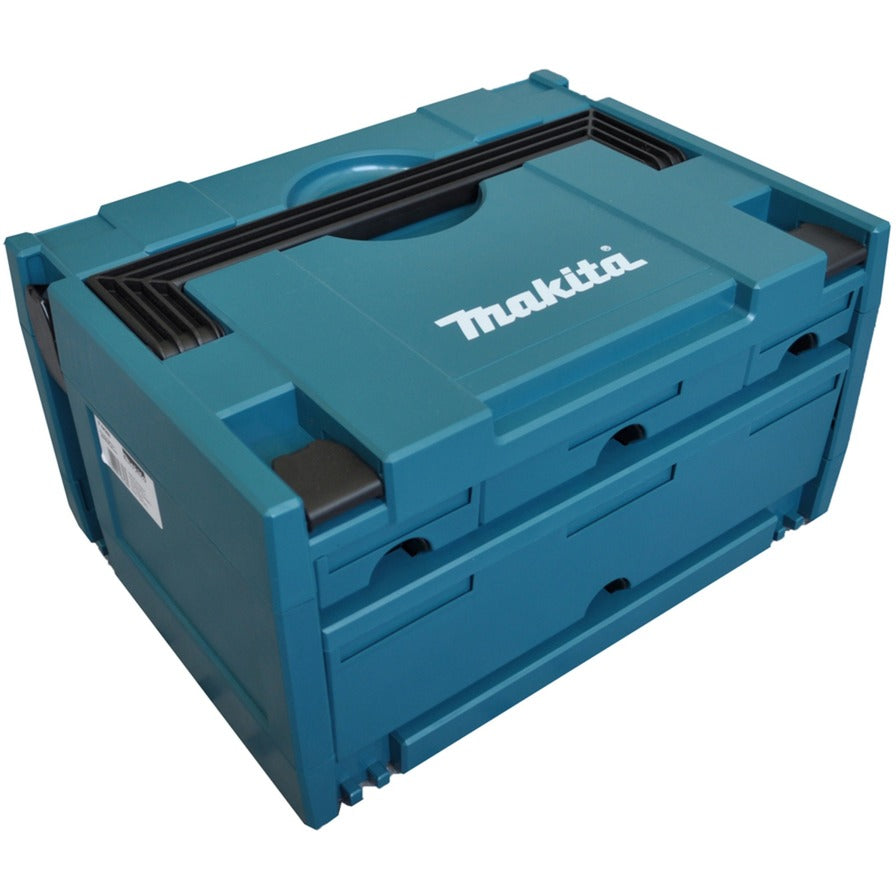 Box na nářadí Makita Makstor No.4-5 (modrý, 4 zásuvky (1 velká 2 malá 1 střední))
