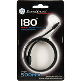 Kabel Silverstone sata iii 50cm (czarny, 6gb s, cp07)
