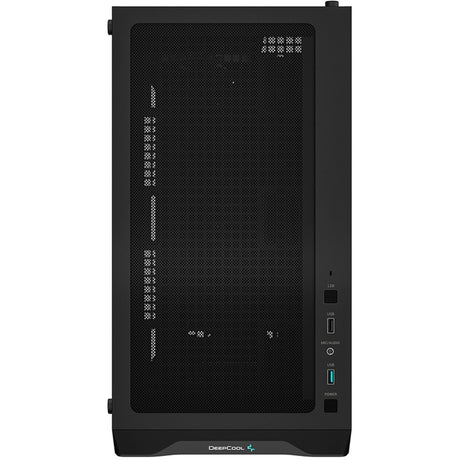 Deepcool CC360 ARGB mini tower housing (black | 2x USB-A | RGB | tempered glass)