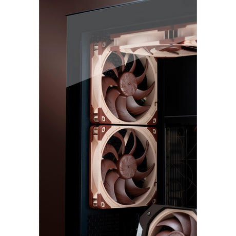 Noctua nf-a14x25 g2 pwm sx2-pp case fans (brown, 2 pieces, 140 x 140 x 25 mm)