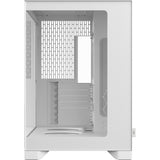 Fractal Design Pop 2 Vision RGB Midi Tower Case (White | 1x USB-A | 1x USB-C | RGB | Tempered Glass)