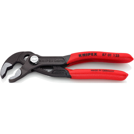 Knipex cobra - adjustable water pump pliers - 125mm - non-slip handle