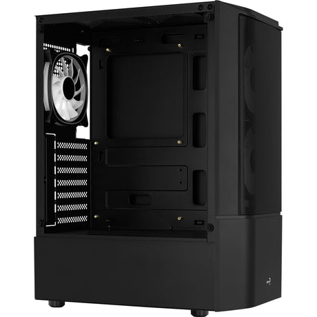 Aerocool Quantum Mesh V3 Midi Tower Case (Black Grey | 3x USB-A | RGB | Window)