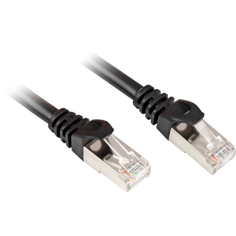 Omrežni kabel Sharkoon SFTP, RJ-45 s Cat.6 (črn, 3 metre)