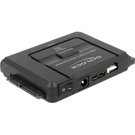 Delock конвертор usb 3.0 > sata 6 gb s ide 40 pin ide 44 pin (черен, 61486)