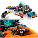 Lego marvel - raketter warbird vs. ronan byggeleker (76278)