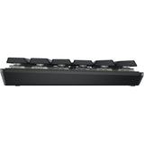 Cherry KW 550 MX LP mechanical keyboard (black, US layout (QWERTY), MX Low Profile 2.0 Ivory, 96%, white LEDs, PBT keycaps)