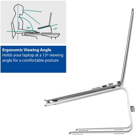 Act Connectivity stojak na laptopa aluminium (aluminium)