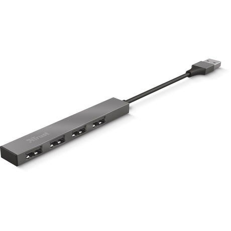 Trust Halyx Aluminium 4-Port Mini USB Hub USB Hub (aluminium)