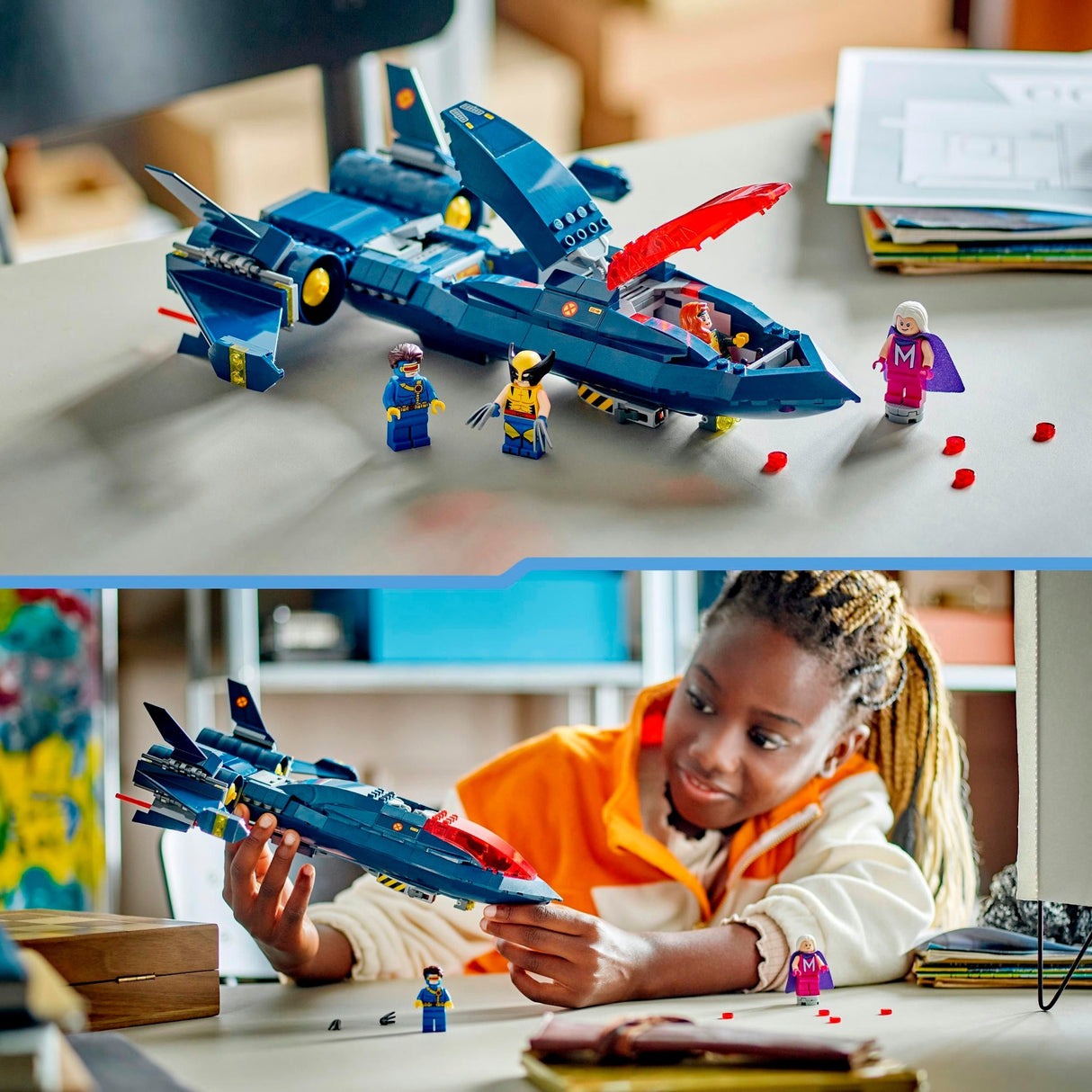 Stavebnica Lego marvel - x-men x-jet (76281)