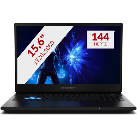 Erazer Deputy 15 P1 MD62762 15.6 Gaming Laptop (Black | Core i7-13620H | RTX 5060 | 16 GB | 1 TB SSD)