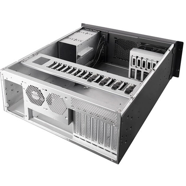 Silverstone RM42-502 rack housing (black | 2x USB-A 3.2 (5 Gbit s) | 1x USB-C 3.2 (5 Gbit s) | 2x audio)