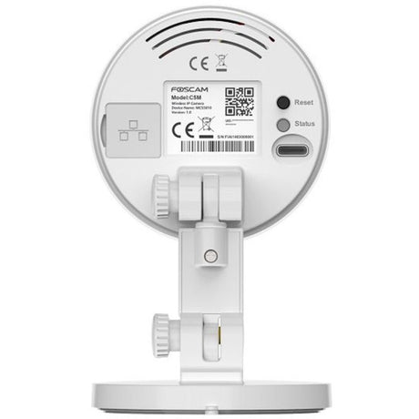 Foscam C5M Security Camera (White, 3K, 5MP, Dual-Band Wi-Fi)