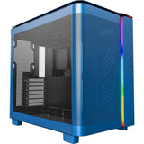 Montech king 95 midi tower hölje (blå | 2x USB-A | 1x USB-C | RGB | härdat glas)