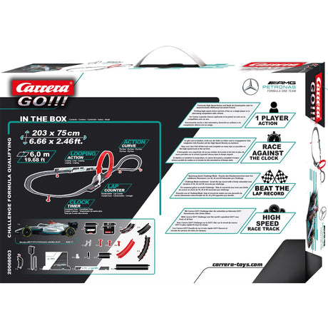 Carrera naprej!!! izziv - kvalifikacijska dirkalna steza formule