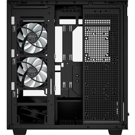 Sharkoon Rebel C60 RGB Midi Tower Case (Black | 2x USB-A | 1x USB-C | RGB | Tempered Glass)