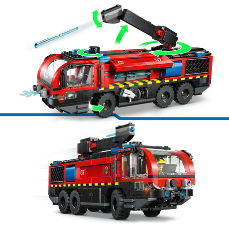 Lego city - repülőtéri tűzoltóautó építőjáték (60499)