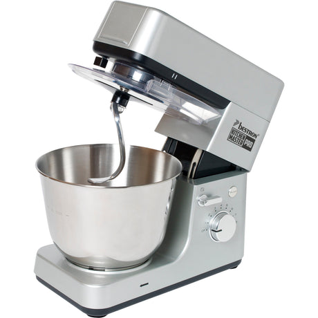 Bestron AKM1600S 4-in-1 Kitchen Master Pro Food Processor (Silver)
