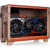 Thermaltake tr100 gravel sand mini tower case (light brown | 2x USB-A | 1x USB-C)