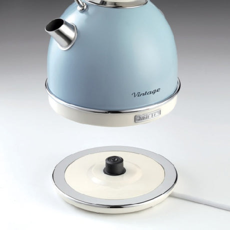 Ariete Vintage Kettel 2877 05 (hellblo, 1,7 Liter)