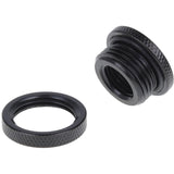 Alphacool HF Bulkhead Connector G1/4 Connection (Black)