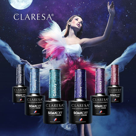 Claresa UV LED Gel Polish 5ml Galaxy Purple