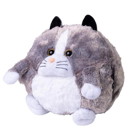 Noxxiez jaukus mielas žaislinis rankų šildytuvas katinui 35cm