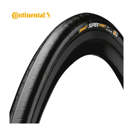 Continental Super Sport Plus - Road Bike Tire - 700x25C - Wired Tire - Black