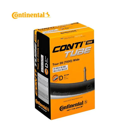 Continental Inner Tube DV19 Tour szeroka 28 cali 47 62-622 DV 40 mm
