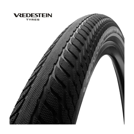 Vredestein buitenband dynamic city 47-406 zwart refl