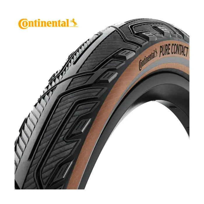 Skládací pneumatika Continental pure contact 55-622 černohnědá