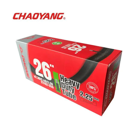 Chaoyang 26x2.30 2.50 (55 62-559) zračnica za težke obremenitve 2.25 mm av 40 mm za tovorna kolesa y080702+2
